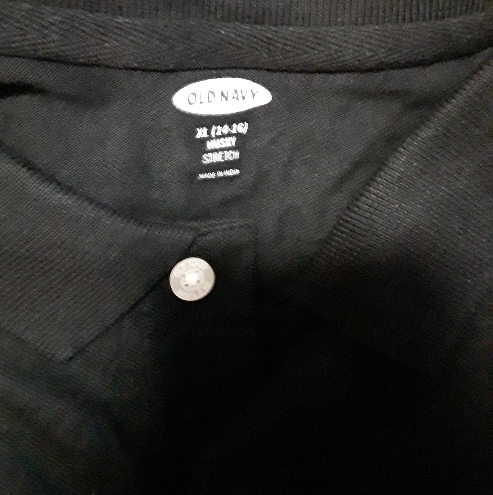 XL old Navy button up tee